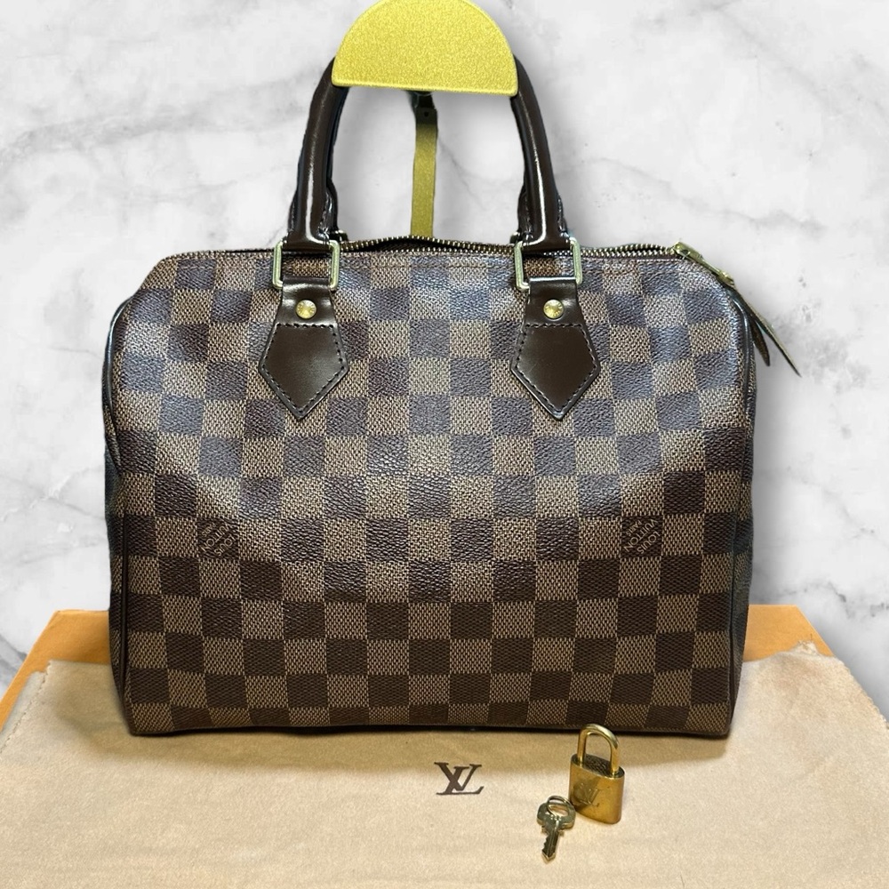 Louis Vuitton Speedy 25 DE w/ Box and Dustbag